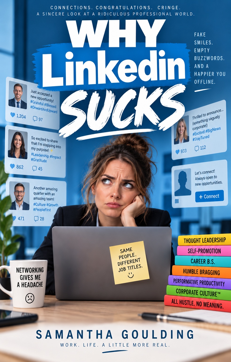 Book cover for Why LinkedIn Sucks