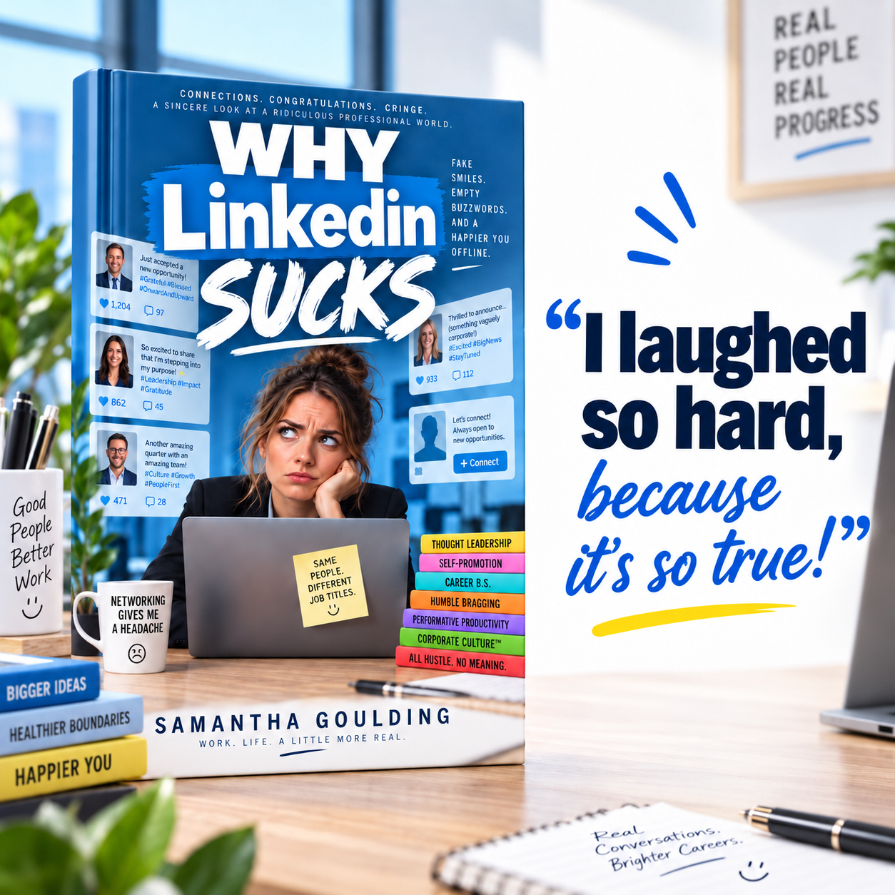 Campaign artwork for Why LinkedIn Sucks