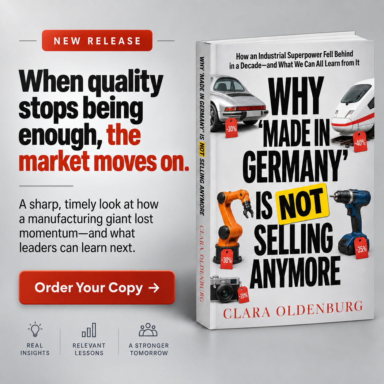 Campaign artwork — response for Why “Made in Germany” Is Not Selling Anymore?
